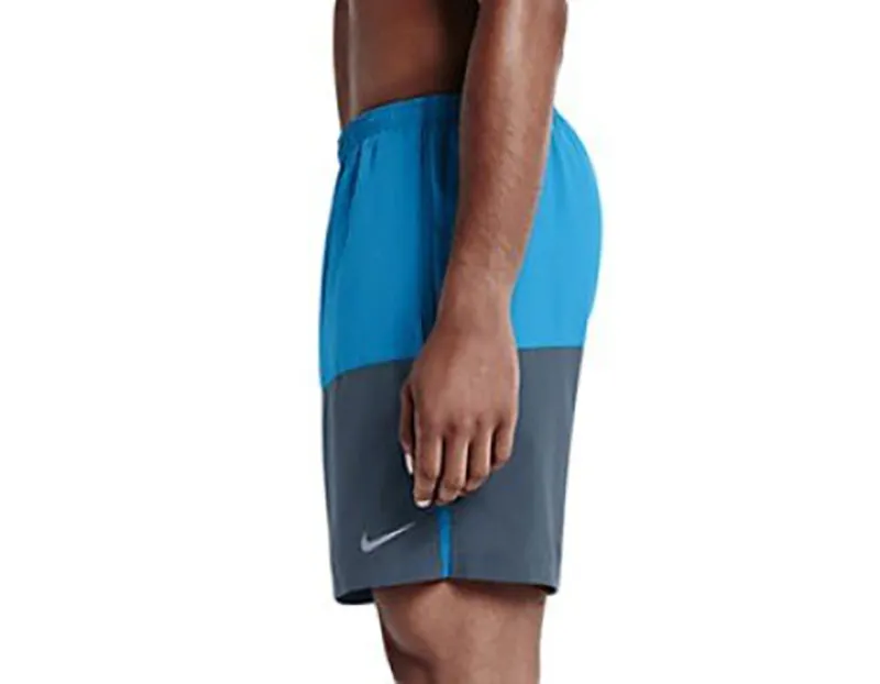 Nike 7inch Distance Shorts Blue/Grey S-2